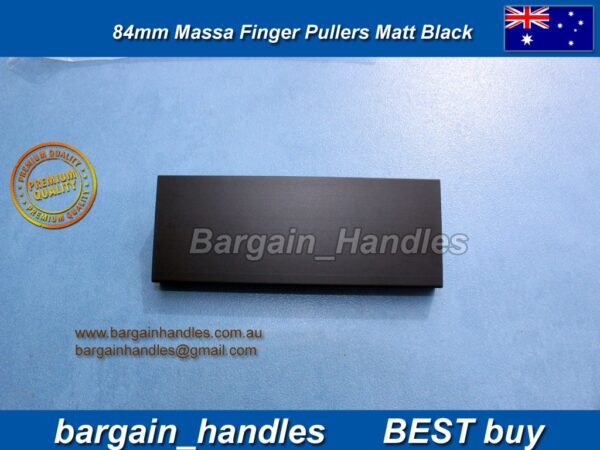 matte black profile handles Flush pull 