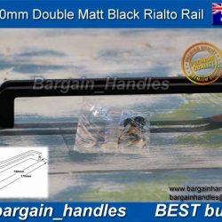 matte black Double RIALTO Rail