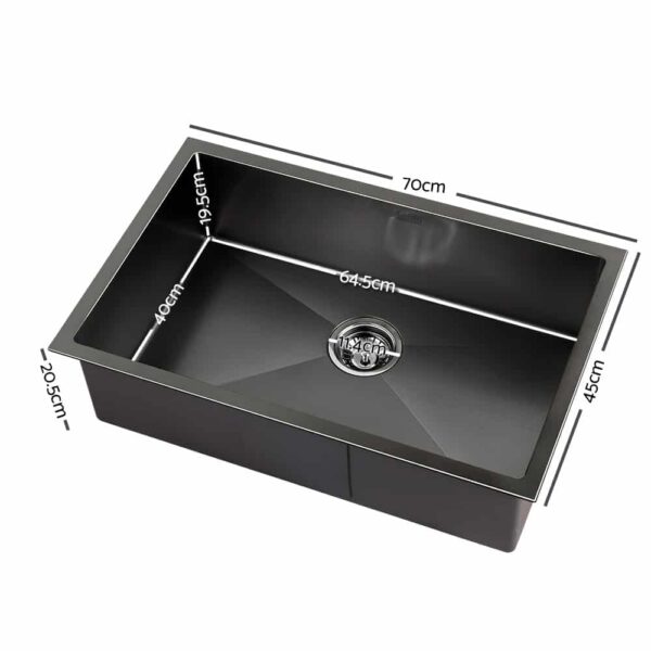 700x450mm Nano Stainless Steel Kitchen Sink